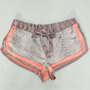 Victoria’s Secret Leopard Print Pajama Shorts Size Medium
